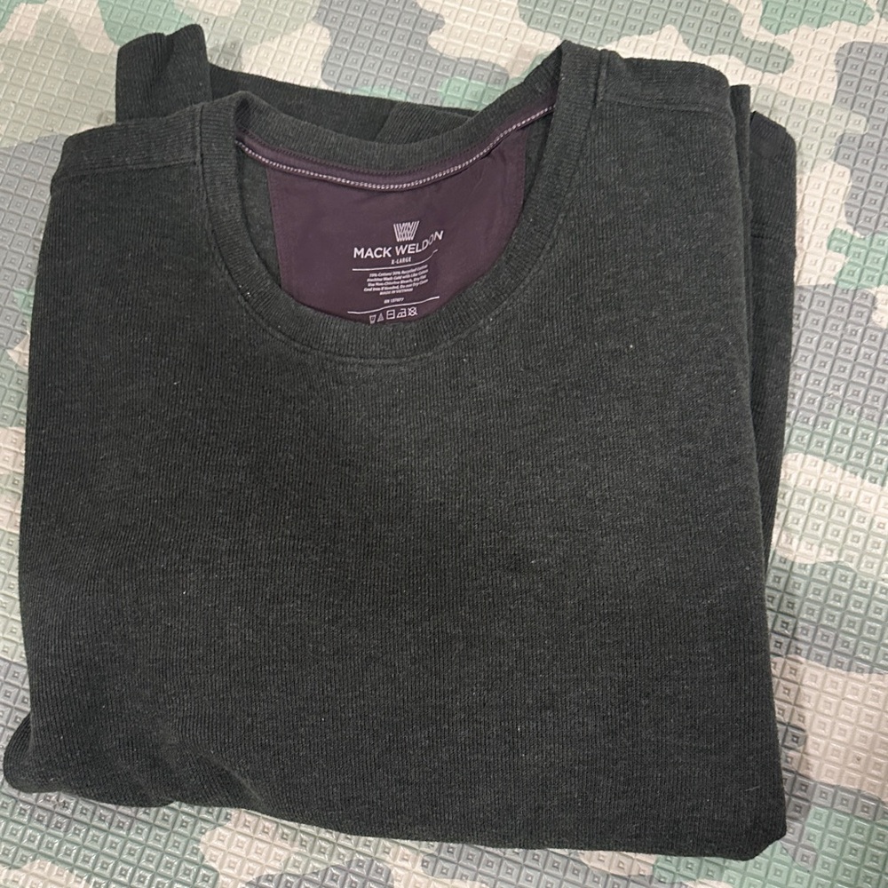 Mack Weldon Green Sweatshirt